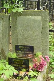 Сомина Бейля Давыдовна, Москва, Востряковское кладбище
